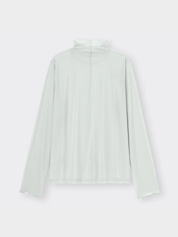 シアーハイネックT(長袖)