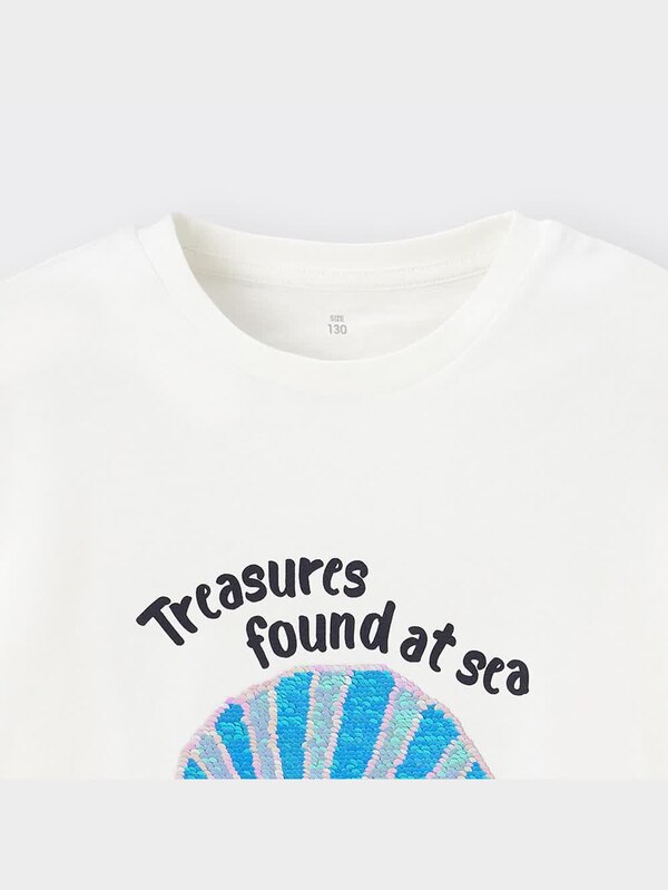 GIRLSスパンコールT(半袖)(シェル)