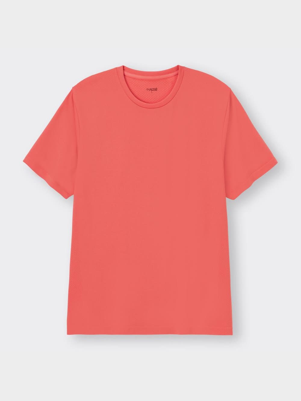 GU公式 | サイドシームレスクルーネックT(半袖)GA