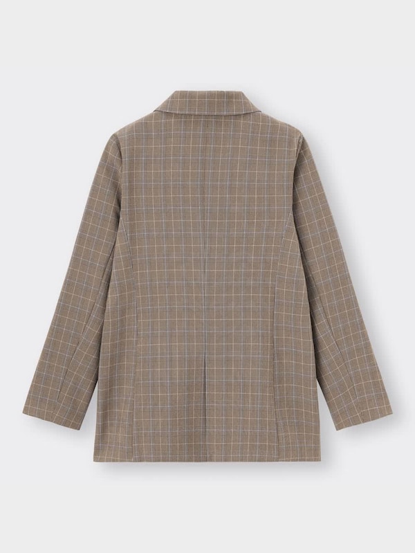 ダブルブレストジャケット(チェック)Z