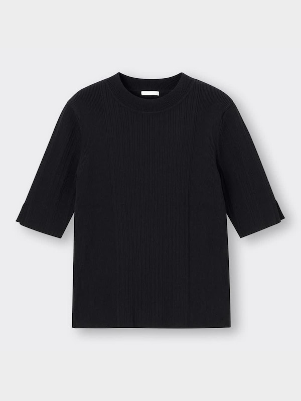 ランダムリブセーター(5分袖)Z