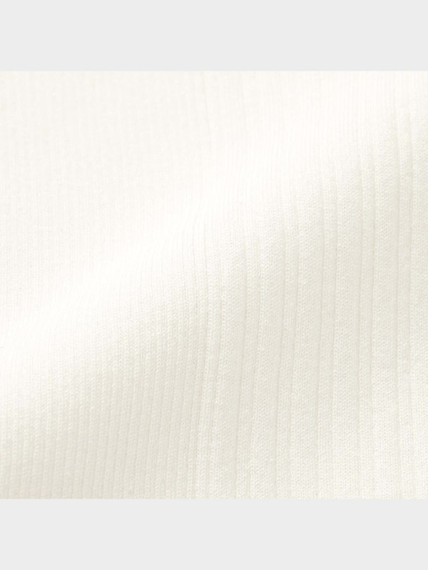 ラン ダムリブセーター(5分袖)Z