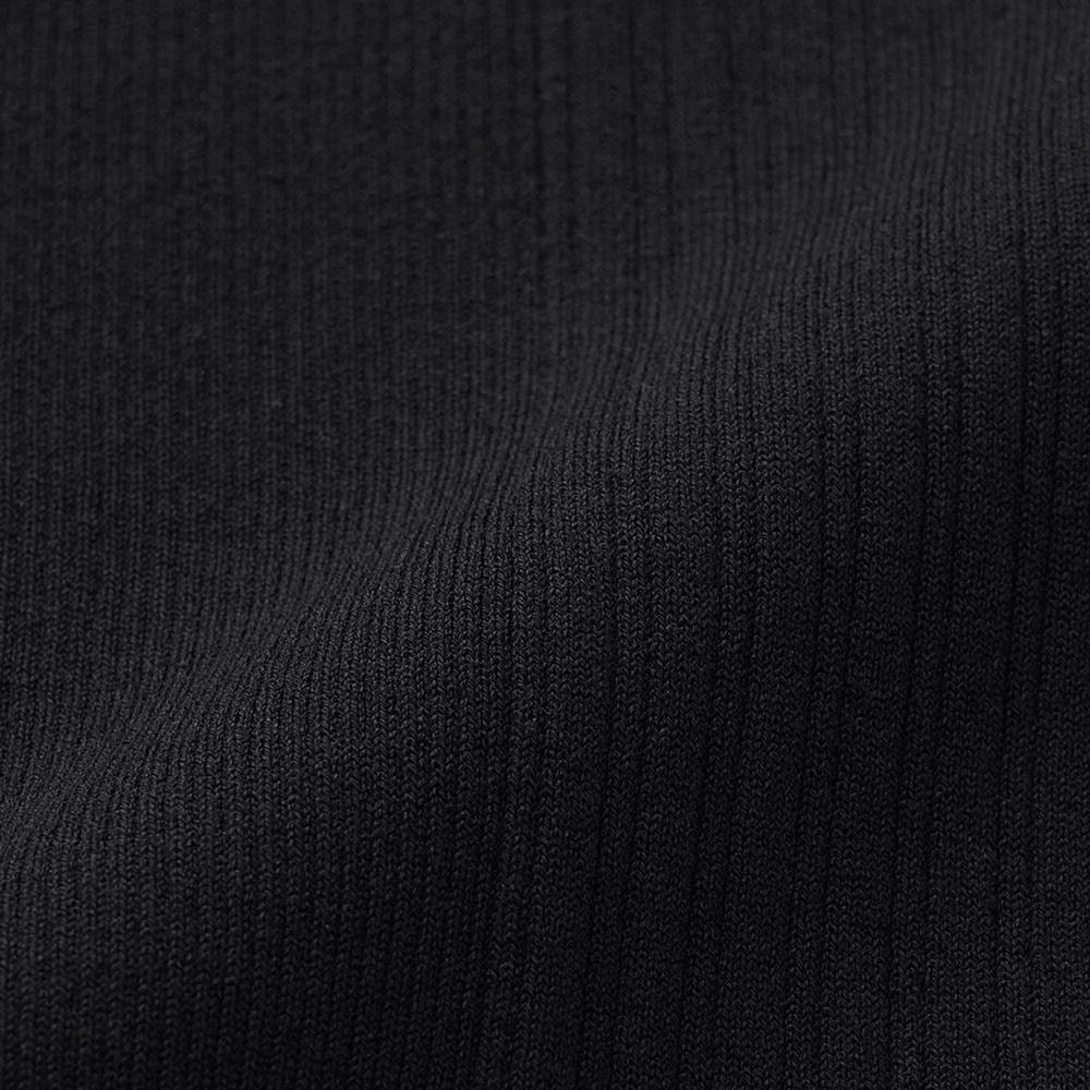 GU公式 | ランダムリブセーター(5分袖)Z