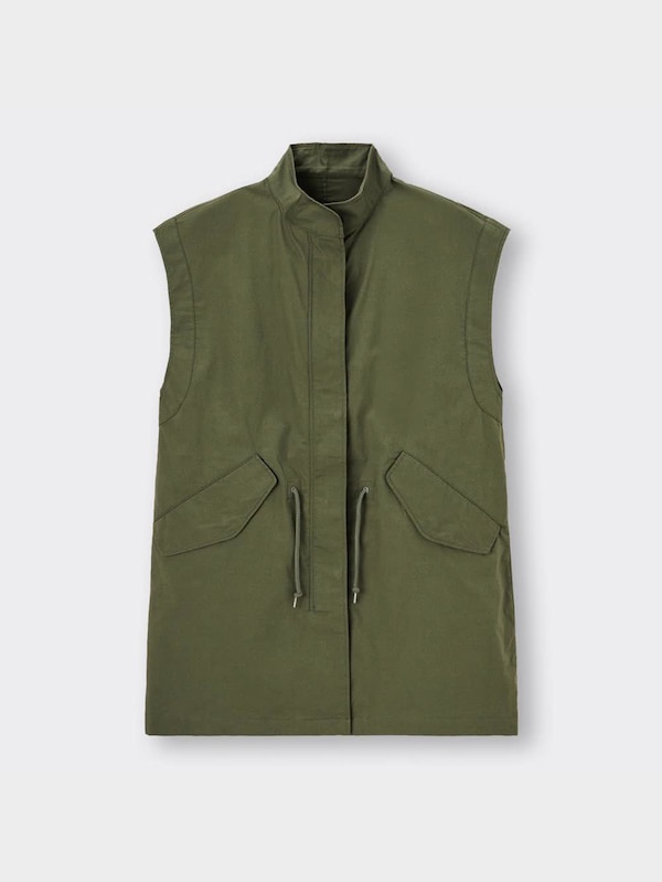 スリーブレスミリタリージャケットRS+E