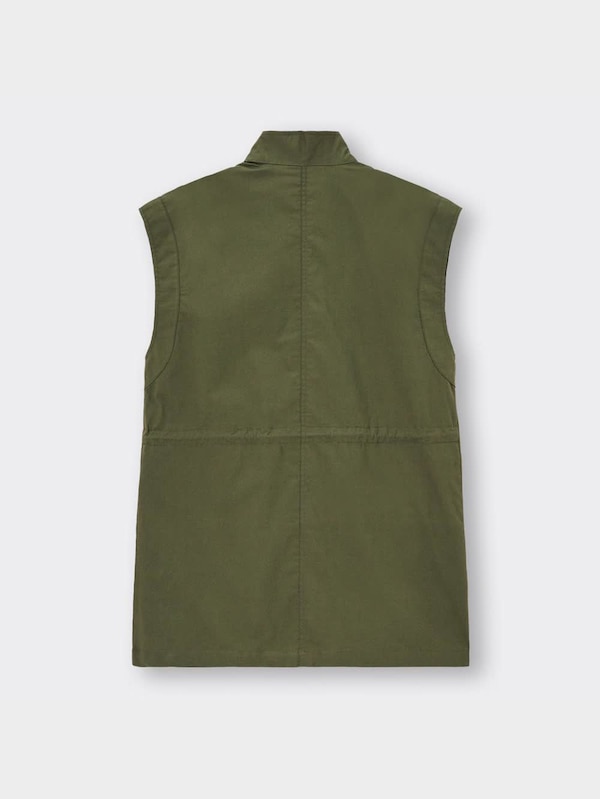 スリーブレスミリタリージャケットRS+E