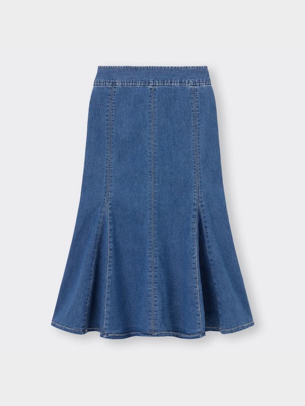 ステッチマーメイドミディスカート+EC(丈短め79.0～83.0cm)