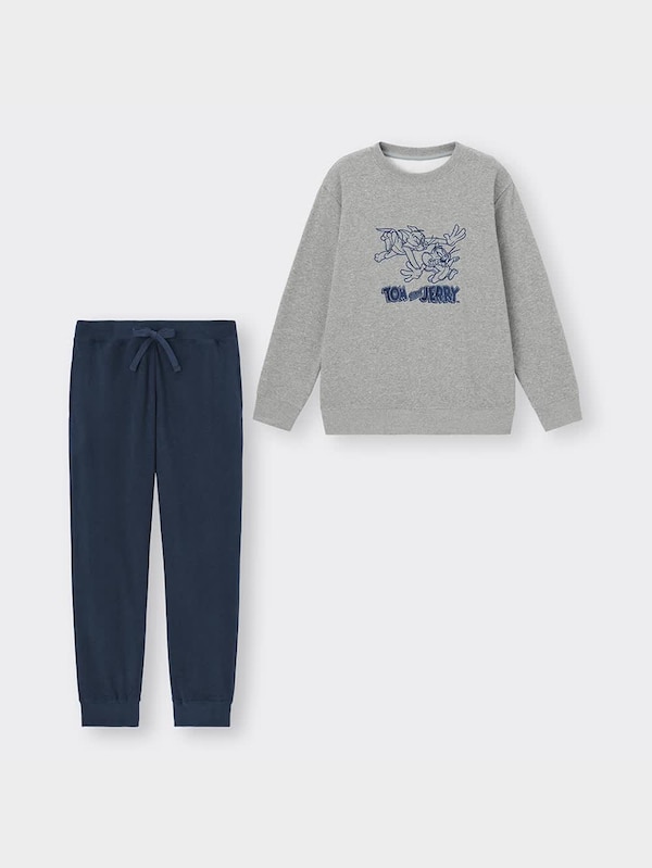 ウォームラウンジセット(長袖&ロングパンツ) Tom and Jerry