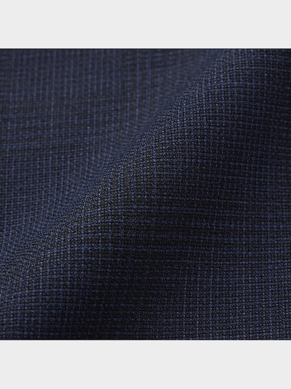 ウォッシャブルテーラードジャケット(チェック)SW+E(セットアップ可能)