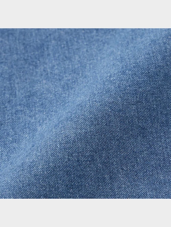 デニムオーバーサイズスリーブレスジャケットYT+E