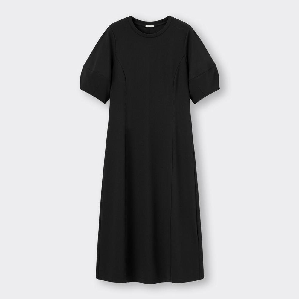 ランタンスリーブワンピース(5分袖)Z