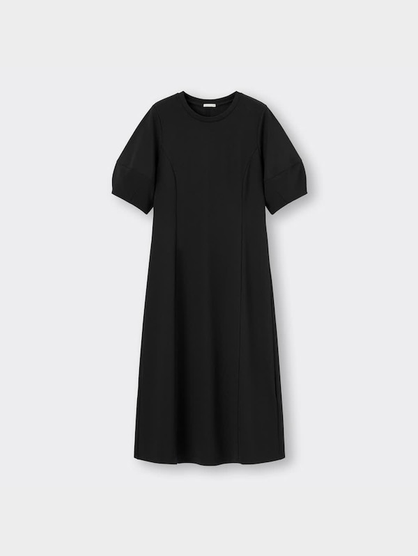 ランタンスリーブワンピース(5分袖)Z