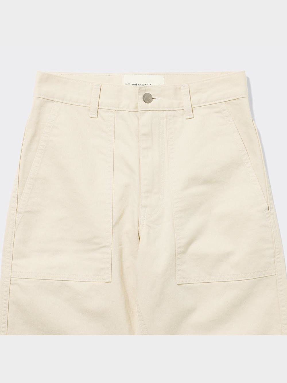 on ultra best 5L Sサイズ GU公式 | デニムベイカーパンツ beautiful people (セットアップ