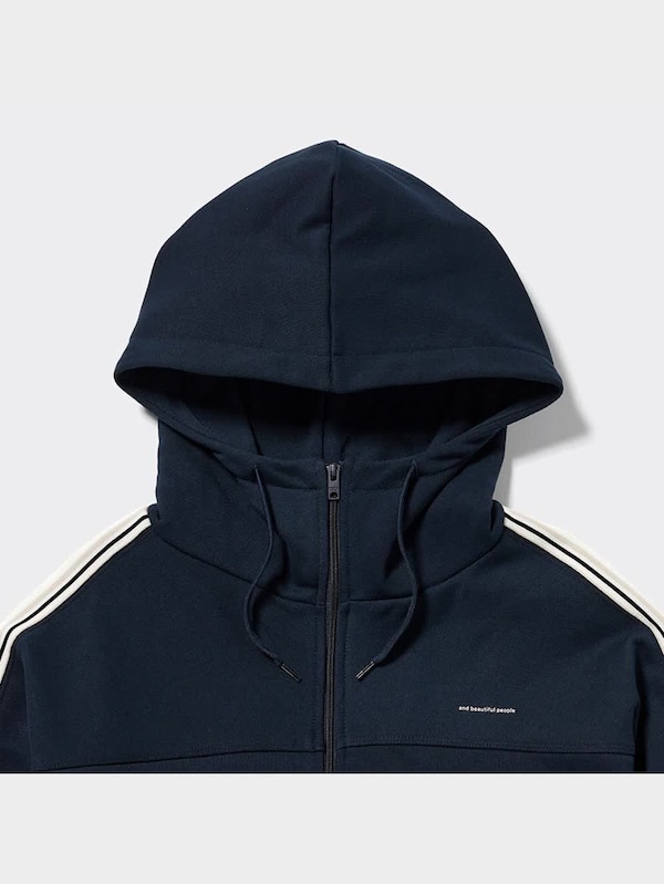サイドラインフルジップパーカ(長袖) beautiful people (セットアップ可能)