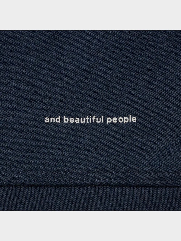 サイドラインフルジップパーカ(長袖) beautiful people (セットアップ可能)