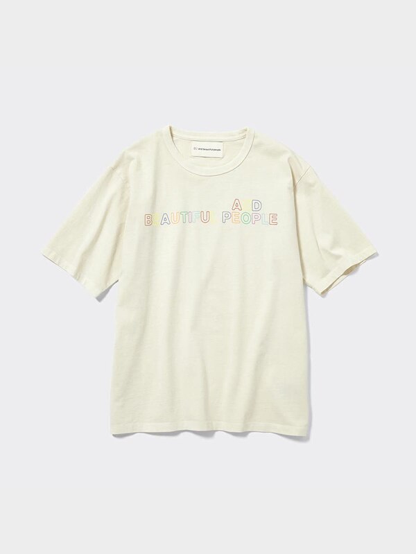 グラフィックT(5分袖)(ロゴ) beautiful people