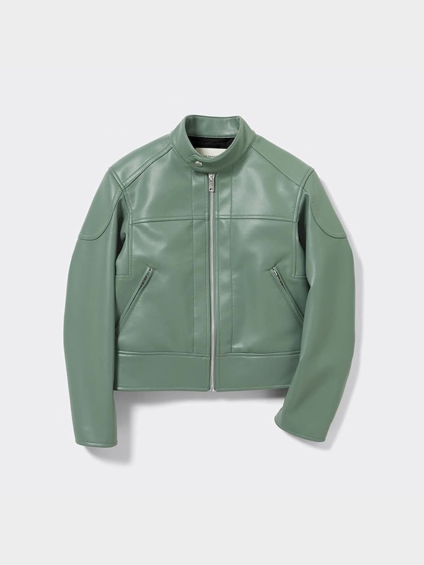 シングルライダースブルゾン beautiful people