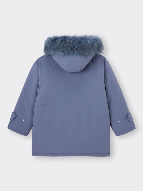 ヒートパデッドフェイクファー付きハーフコートOSC+EC