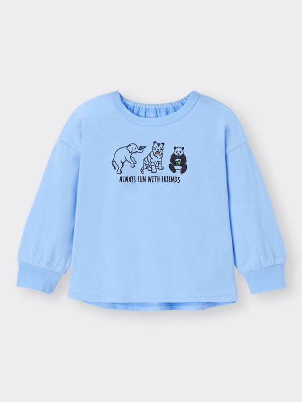 BABY(TODDLER)カンタンT(長袖)(アニマル)