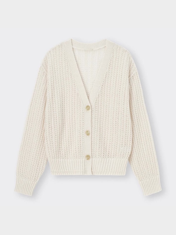 透かし編みカーディガン(長袖)