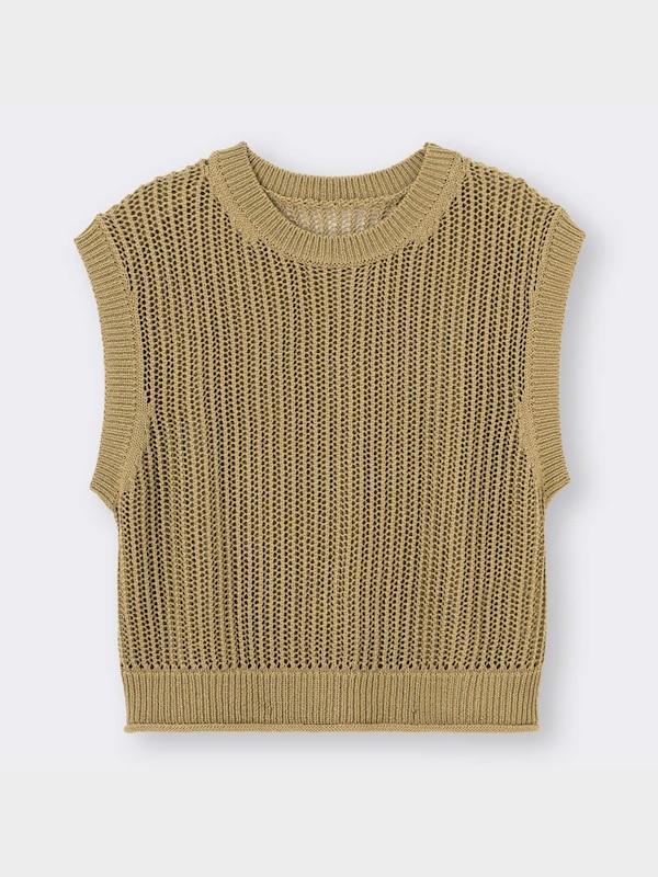 メッシュセーター(ノースリーブ)(セットアップ可能)