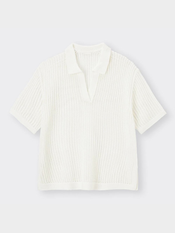 メッシュスキッパーポロセーター(半袖)(セットアップ可能)