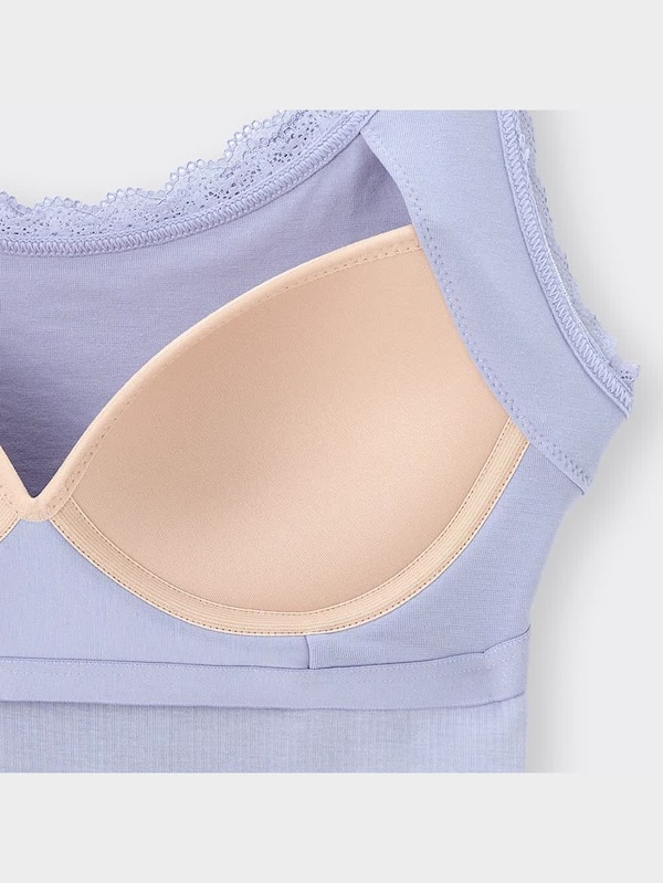 ブラフィールリブレースタンクトップ+E