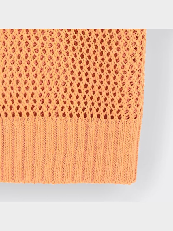 GIRLSメッシュカーディガン(5分袖)JR+E