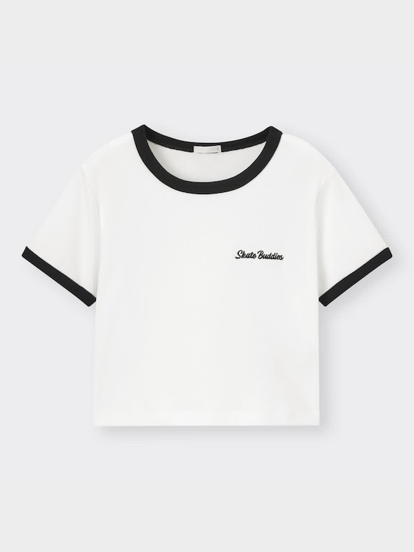 バイカラーミニT(半袖)(刺繍)OSB+X