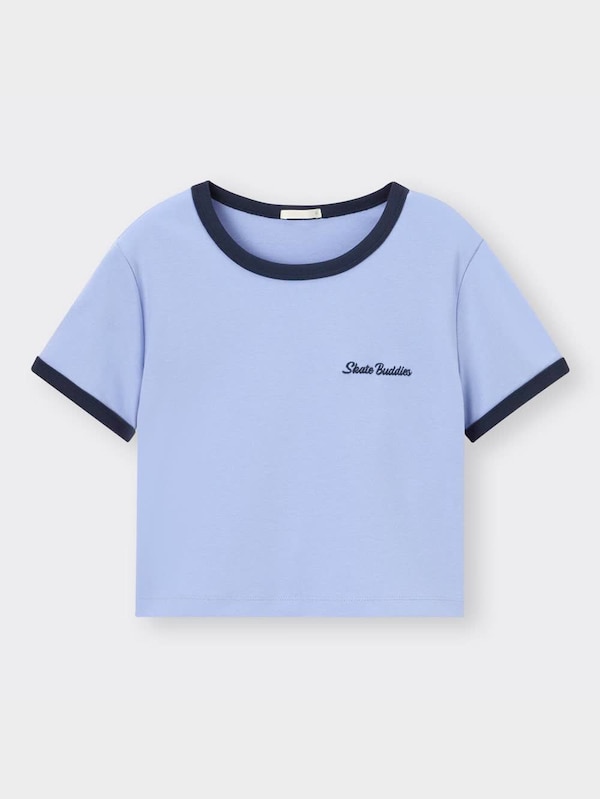 バイカラーミニT(半袖)(刺繍)OSB+X