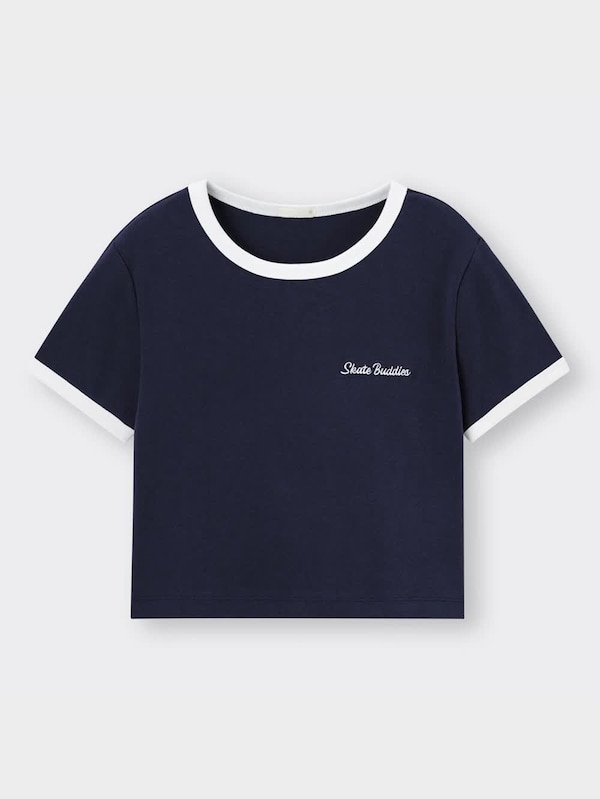 バイカラーミニT(半袖)(刺繍)OSB+X