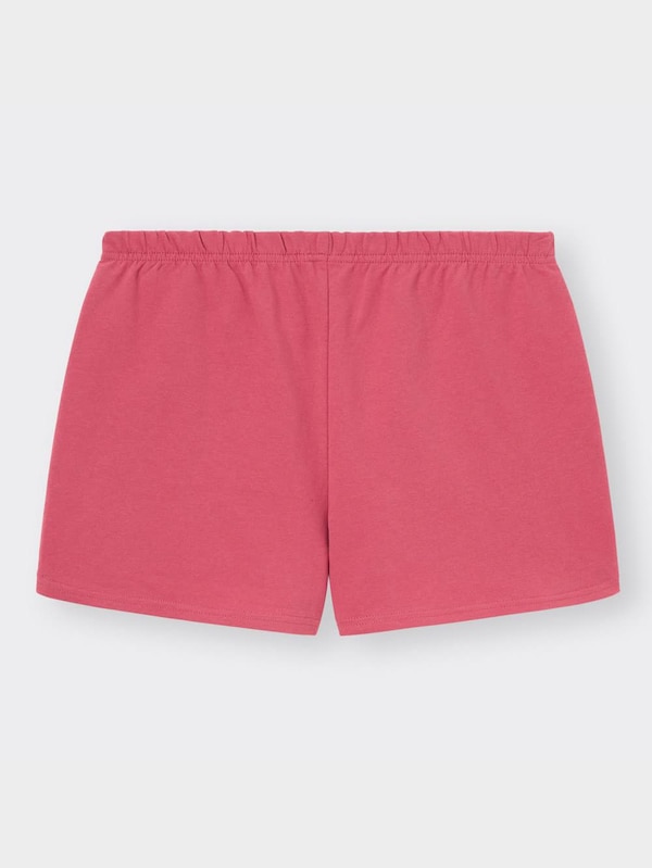 コットンカラーラウンジショートパンツ