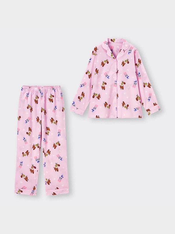 パジャマ(長袖&ロングパンツ) Disney 2+EC