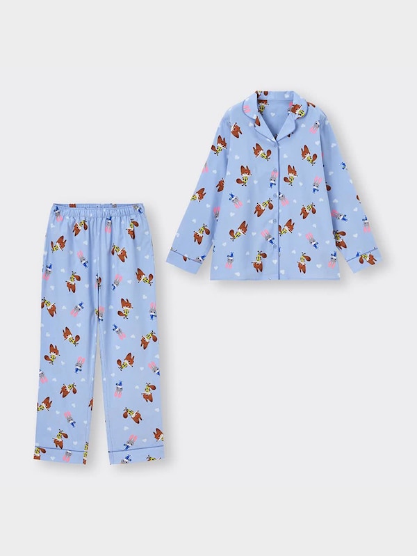 パジャマ(長袖&ロングパンツ) Disney 2+EC