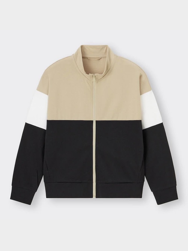 KIDS(男女兼用)UVカットカラーブロックブルゾン(長袖)