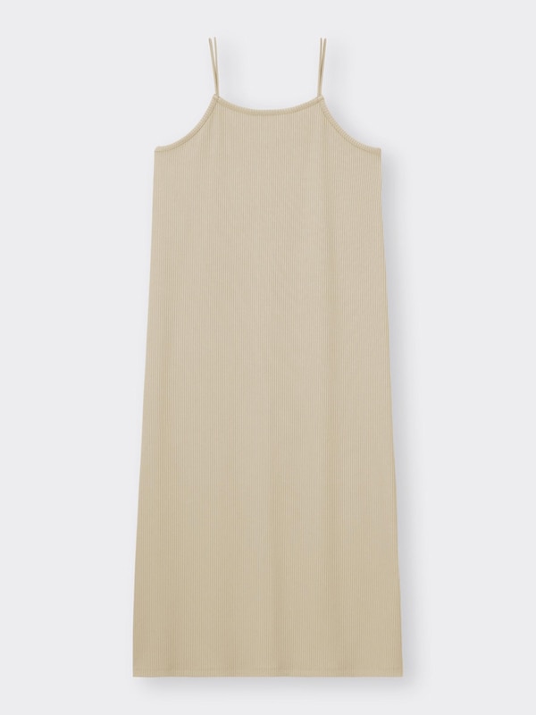 リブキャミソールワンピース