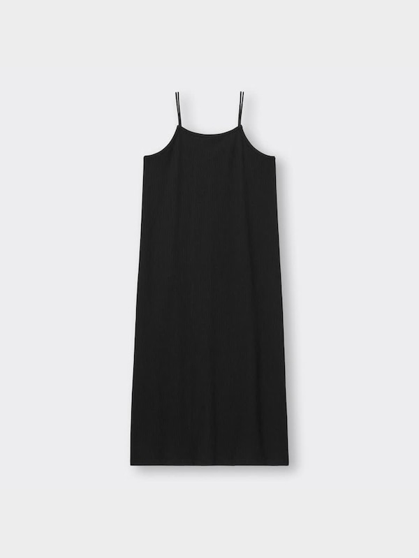 リブキャミソールワンピース