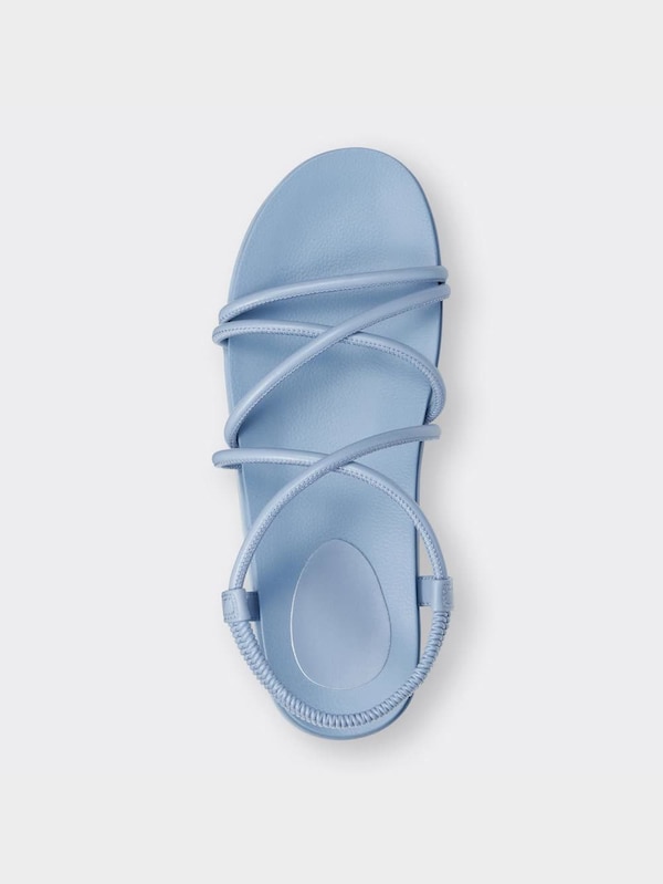 ナローストラップフラットサンダル