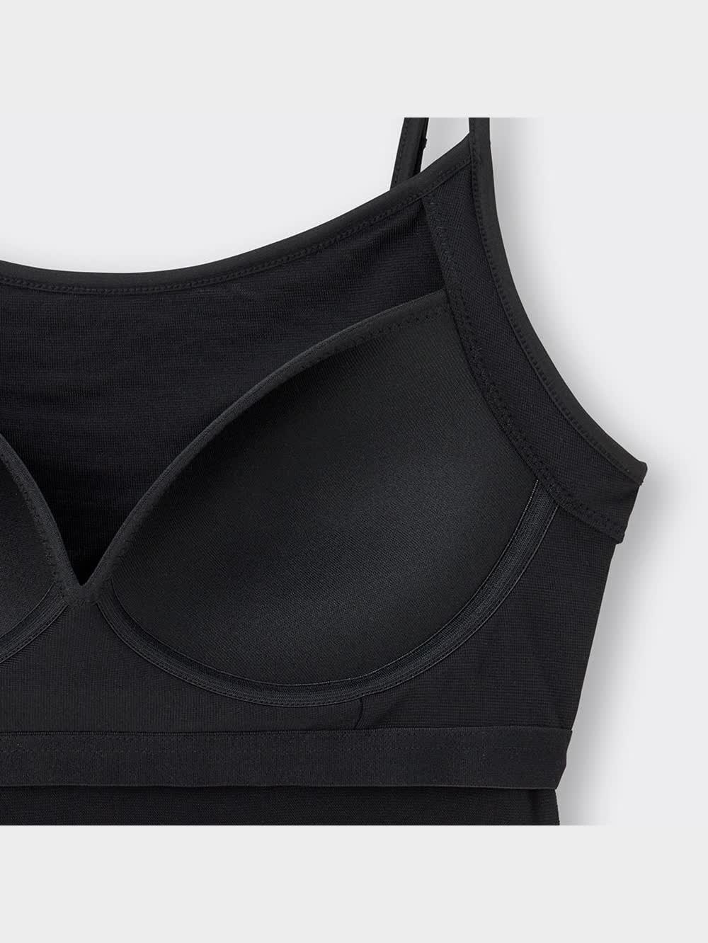 その他 gu- GU公式 | スタイルドライブラフィールクロップドキャミソール+X