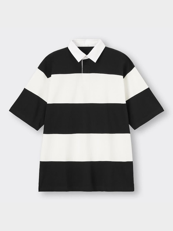 オーバーサイズラガーシャツ(5分袖)