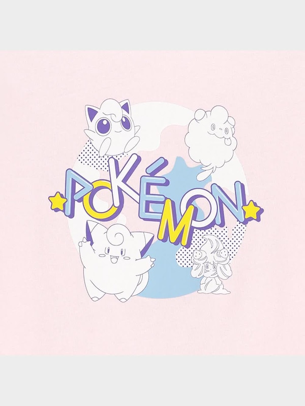 KIDS(男女兼用)グラフィックT(半袖) Pokemon 2