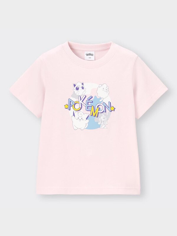 KIDS(男女兼用)グラフィックT(半袖) Pokemon 2
