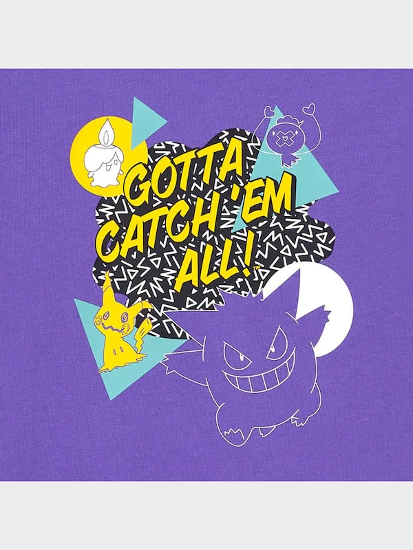 KIDS(男女兼用)グラフィックT(半袖) Pokemon 4