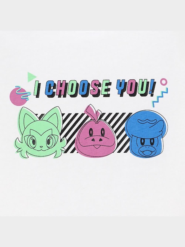 KIDS(男女兼用)グラフィックT(半袖) Pokemon 5