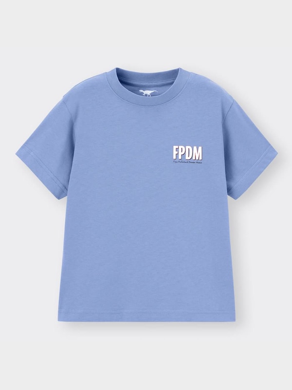 KIDS(男女兼用)グラフィックT(半袖) Fukui Prefectural Dinosaur Museum 2