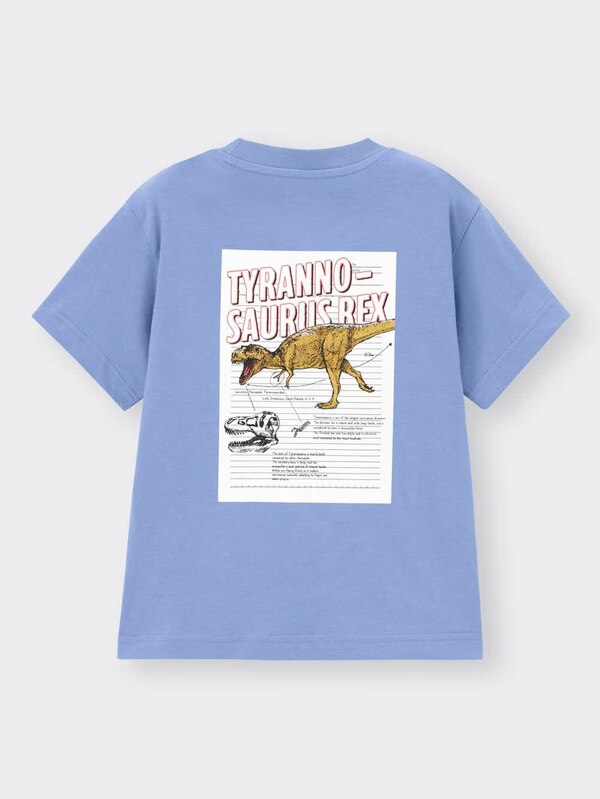 KIDS(男女兼用)グラフィックT(半袖) Fukui Prefectural Dinosaur Museum 2