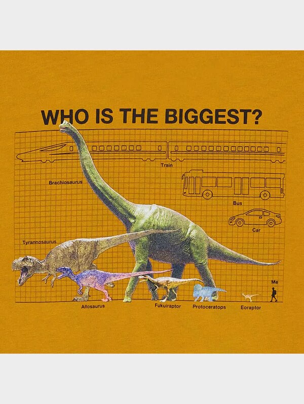 KIDSグラフィックT(半袖) Fukui Prefectural Dinosaur Museum 3