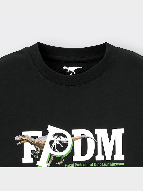 KIDS(男女兼用)グラフィックT(半袖) Fukui Prefectural Dinosaur Museum 4