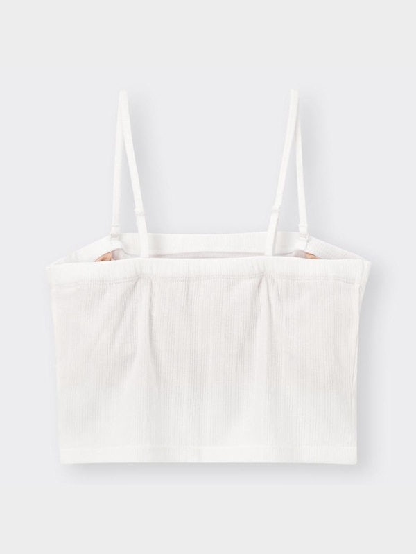 ブラフィールクロップドチューブトップ