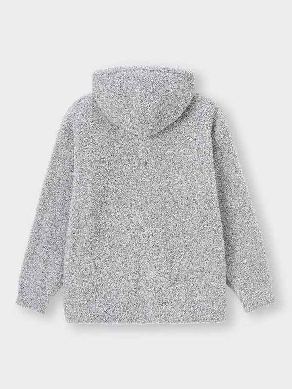 もこもこフィールラウンジパーカ(長袖)(セットアップ可能)