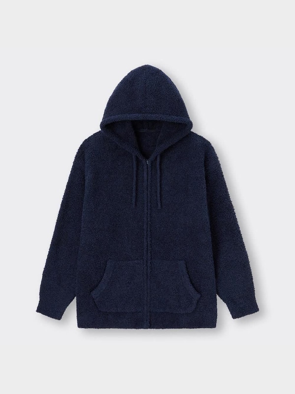 もこもこフィールラウンジパーカ(長袖)(セットアップ可能)